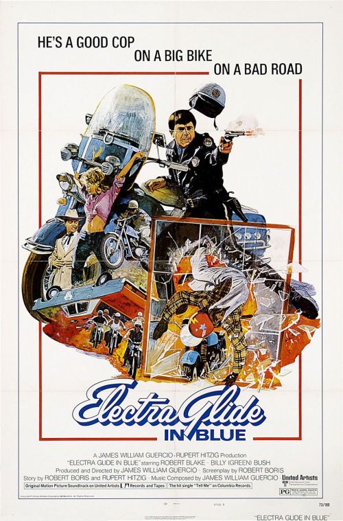 electra glide in blue 1