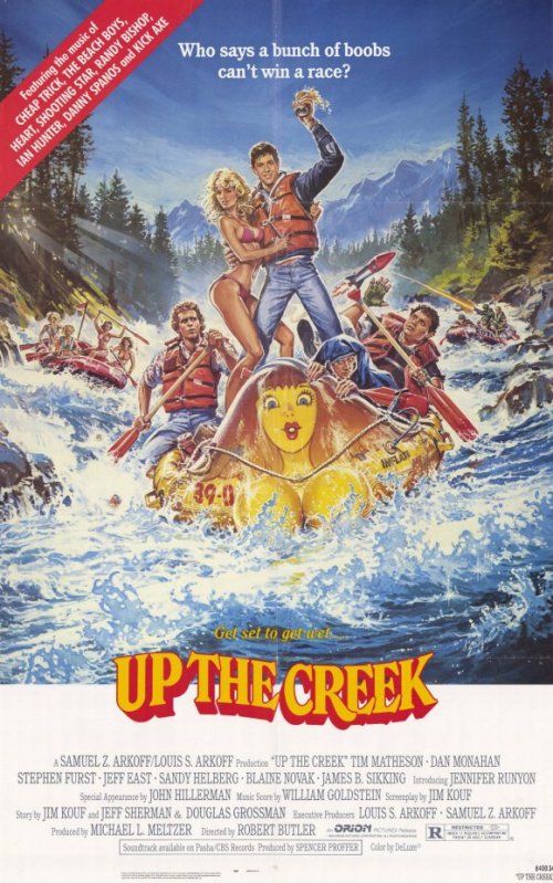 up the creek